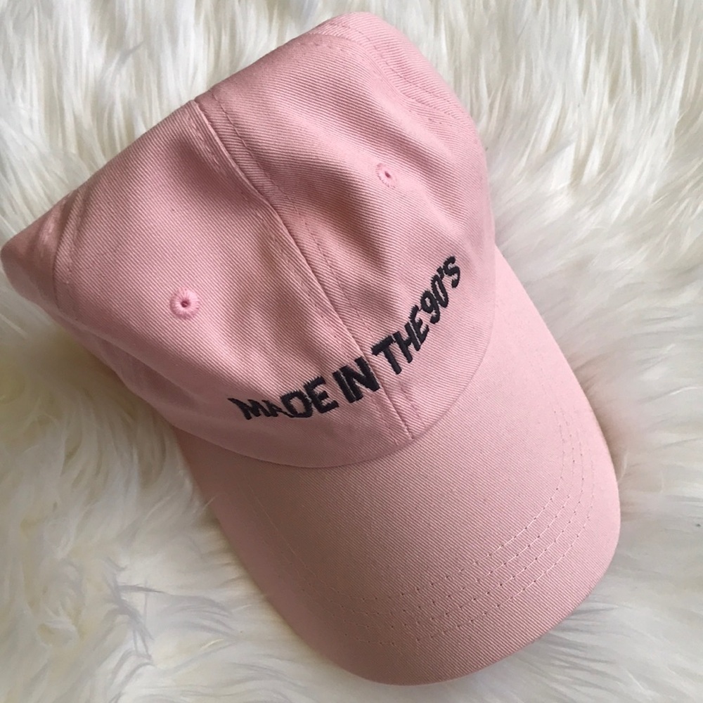 Baby Light Pink Made in the 90’s Nineties Dad Hat